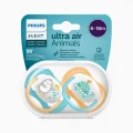 BUĞZ Philips Avent Ultra Air Animals 2li Emzik 6-18 Ay - Unisex