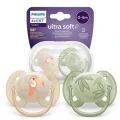 BUĞZ Philips Avent Ultra Soft Yumuşak 2li Emzik 0-6 Ay - SCF091/07