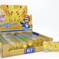 BUĞZ Pikachu Baskılı Sulu Oyun - Şeffaf Gövdeli Dikdörtgen El Konsolu Su Oyunu Alk3990