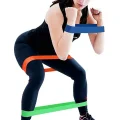 BUĞZ Pilates Squat Aerobik Direnç Lastiği 5 Li Paket