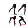 BUĞZ Pilates Squat Aerobik Direnç Lastiği 5 Li Paket