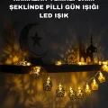 BUĞZ Pilli Ramazan ve Bayram LED Işık Zinciri Cami Temalı Dekoratif