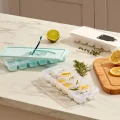 BUĞZ Plastik Buz Kalıbı - Küp Şekilli - Kapaklı