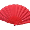 BUĞZ Plastik Kumaş Yelpaze 12li Kırmızı