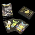 BUĞZ Pokemon Oyun Kartı Metalik Siyah Deste