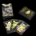 BUĞZ Pokemon Oyun Kartı Metalik Siyah Deste