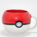 BUĞZ Pokemon Pokeball Tasarımlı 3D Porselen Kupa Bardak