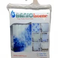 BUĞZ Polyester Çift Kanat Su İtici Banyo Perdesi 90x200cm Bx40