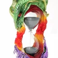 BUĞZ Polyester Dragon Tasarımlı Kum Saati Model 1