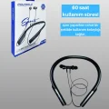  Polygold PG-100 Bluetooth 5.0 Boyun Bantlı Kulaklık – 50 Saat Konuşma Süresi, Type-C Şarj
