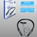 BUĞZ Polygold PG-100 Bluetooth 5.0 Boyun Bantlı Kulaklık – 50 Saat Konuşma Süresi, Type-C Şarj - BUĞZ