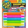 BUĞZ Pop  Play Tubes Duyusal Stres Oyuncağı Mini 5li