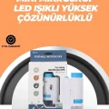 BUĞZ Portatif El Mikroskop – LED Işıklı, Aynı Anda Net Odaklama