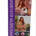 BUĞZ Portatif Işıklı Mini Klipsli Fan