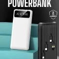 BUĞZ Powerbank 20.000 Mah Dijital Göstergeli LCD Ekran Uzun Pil Ömrü Yeni Nesil - BUĞZ