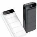  Powerbank 50.000 Mah Dijital Göstergeli Taşınabilir 4 Portlu Hızlı Powerbank