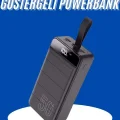  Powerbank 50.000 Mah Dijital Göstergeli Taşınabilir 4 Portlu Hızlı Powerbank