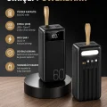 BUĞZ Powerbank 60.000 MAH 4 Portlu Uzun Şarj Süreli Dijital Göstergeli