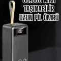  Powerbank 60.000 Mah Hızlı Şarj 4 Çıkışlı Uzun Şarj Süreli Dijital Göstergeli