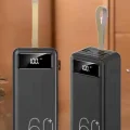  Powerbank 60.000 Mah Hızlı Şarj 4 Çıkışlı Uzun Şarj Süreli Dijital Göstergeli