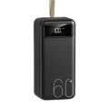  Powerbank 60.000 Mah Taşınabilir Şarj Hızlı El Fenerli Dijital Göstergeli