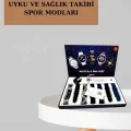 BUĞZ Powerbank Aynalı Bluetooth Kulaklık Ve Akıllı Saat Seti ANC Özelliği Dokunamatik