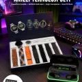 BUĞZ Powerbank Bluetooth Kulaklık Ve Akıllı Saat 7 Kordonlu Metal Kordon Plastik Kordon