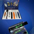 BUĞZ Powerbank Bluetooth Kulaklık Ve Akıllı Saat 7 Kordonlu Metal Kordon Plastik Kordon