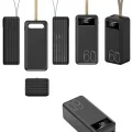  Powerbank Yüksek Kapasiteli 60.000 Mah Hızlı Şarj Şarj Özellikli Batarya