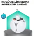 BUĞZ Pratik Katlanabilir Solar LED Aydınlatma Lambası