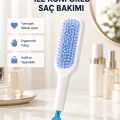 BUĞZ Pratik Mekanizmalı Saç Tarağı – Kendi Kendini Temizler, Taşınabilir