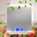 BUĞZ Pratik Tf 1002 Hassas Ölçümlü  Maksimum 5 Kg Kapasiteli Led Ekran Platin Dijital Mutfak Tartısı