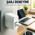 BUĞZ Pratik ve Kompakt Tasarımlı 12W USB Telefon Şarj Adaptörü