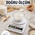 BUĞZ Pratik ve Şık Tasarımıyla Dijital Mutfak Tartısı Yeni Nesil