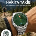 BUĞZ Premium Amoled Akıllı Saat GPS Harita Desteği Bluetooth Arama Sağlık Takipli Yeni Nesil