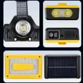 BUĞZ Pro F-3003 Alüminyum Pm10-tg Led Type-c Powerbank Ve Solar Şarjlı Kamp Kafa Feneri