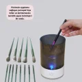 BUĞZ Profesyonel 13’lü Makyaj Fırçası + USB Fırça Temizleyici İkili Set