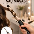 BUĞZ Profesyonel 25 mm Saç Maşası Kalın Bukle Etkili Yeni Nesil