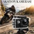 BUĞZ Profesyonel 4K Aksiyon Kamerası Geniş Açılı WiFi Destekli