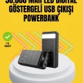  Profesyonel 50.000 mAh Powerbank – Aynı Anda Birden Fazla Cihaz Şarj Eden, Dayanıklı ve Güvenli Taşınabilir Şarj Cihazı