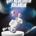  Profesyonel Dijital Göstergeli Düşük Gecikme Bluetooth Kulaklık Çift Kulaklık