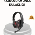 BUĞZ Profesyonel Gaming Kulaklık – Mikrofonlu, Yumuşak Pedli, Stereo Ses Kalitesi, Tere Dayanıklı