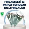 BUĞZ Profesyonel Kullanıma Uygun 13 Parça Makyaj Fırçası Takımı Fiber Kıllı