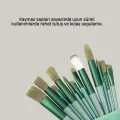 BUĞZ Profesyonel Makyaj Fırça Seti Yumuşak Kıllı Taşınabilir Çantalı