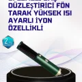  Profesyonel Saç Şekillendirme Cihazı – 140°F-400°F Isı Aralığı