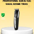 BUĞZ Profesyonel Saç ve Sakal Kesme Tıraş Makinesi Kablosuz Ergonomik Tasarım
