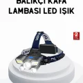 BUĞZ Profesyonel Şarjlı LED Far – IPX5 Suya Dayanıklı, 4 Işık Modu, Hareket Sensörlü
