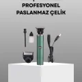 BUĞZ Profesyonel Şarjlı Tıraş Makinesi – 180 Dakika Kullanım, 2.5 Saat Hızlı Şarj, Evrensel USB Şarj Girişli