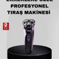 BUĞZ Profesyonel Şarjlı Tıraş Makinesi Ayarlanabilir Başlıklı Kablosuz