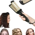  Profesyonel Seramik Kaplama Saç Şekillendirici Wag Maşa Isı Ayarlı